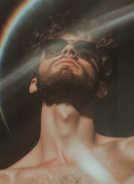 Dreamy Bearded Portrait